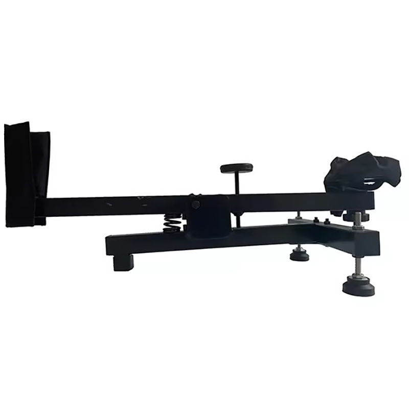 Пластмасова регулируема опорна стойка за дисплеи с метална квадратна тръба и повърхностен спрей