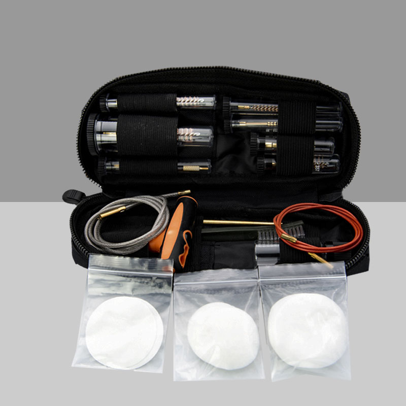 Molle System Комплект за почистване на пистолети за пушки .177cal. и .223 кал. с 2 гъвкави кабела