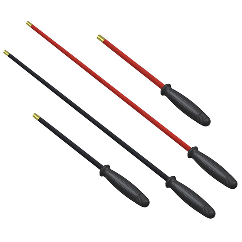 Пластмасова дръжка, бързо въртяща се пръчка за почистване на пневматични пистолети